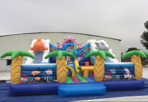  Inflatable Ocean world playground