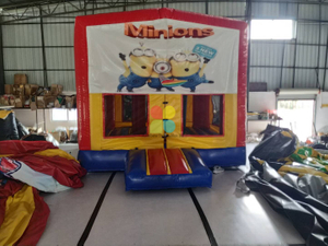 Customized Inflatable Basic Jumping Bouncy House of Minions