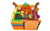 Popular Inflatable New Design Candy And Pumpkin Inflatables