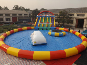 Hot Sale Large Outdoor Commercial Inflatable Water Park Above Ground Water Park for Sale