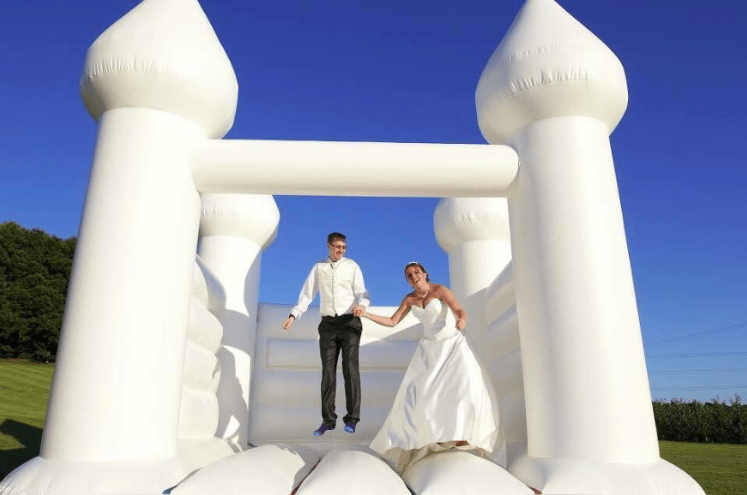 wedding bouncer inflatables castle