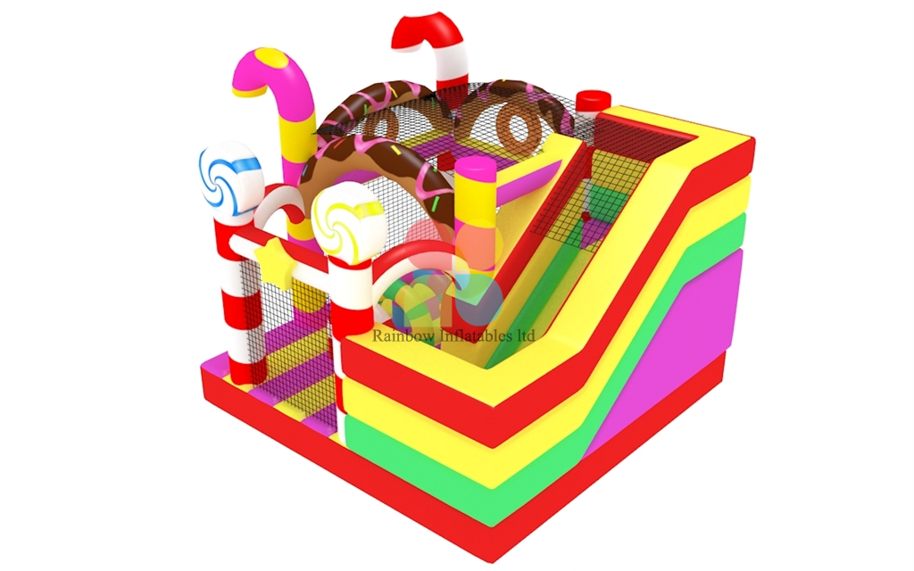 Hot Sale Inflatable Candy Playground for Outdoor And Indoor
