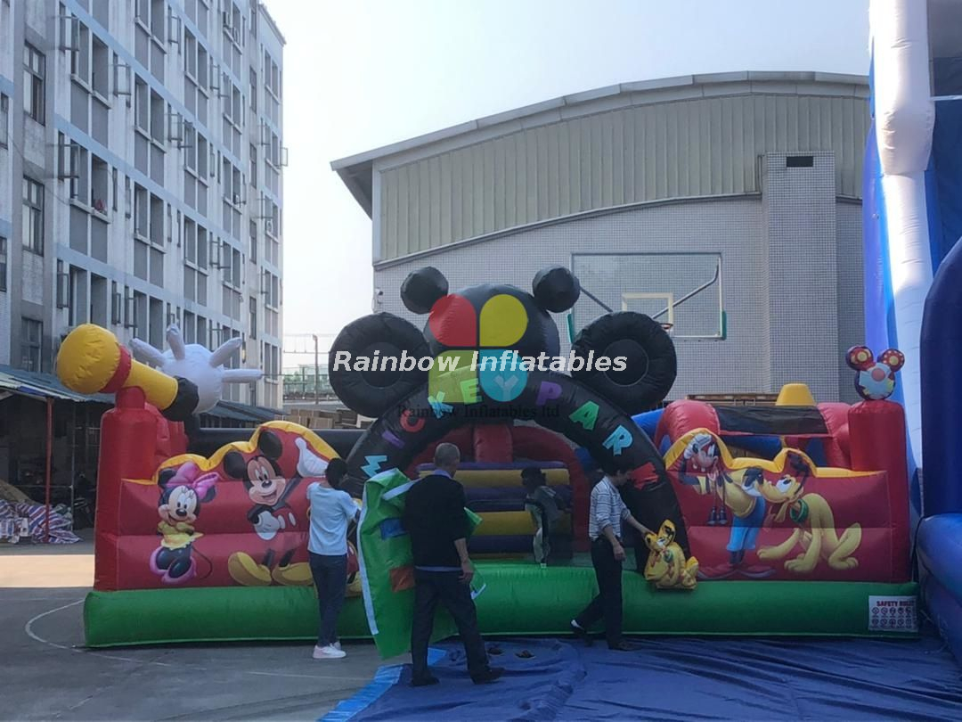 mickey park Inflatable Jumping Castle Funcity 