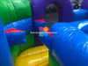 Rockets theme inflatable bouncer castle jumping bouncy inflatable slide