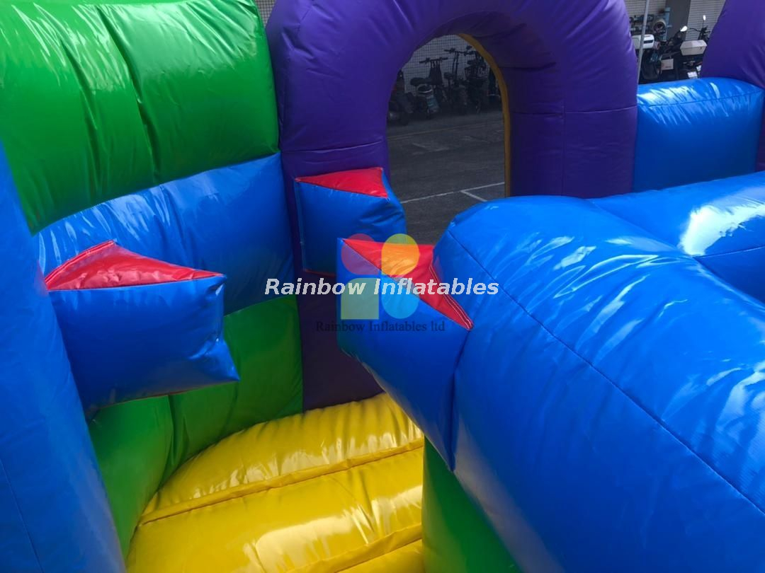 Rockets theme inflatable bouncer castle jumping bouncy inflatable slide