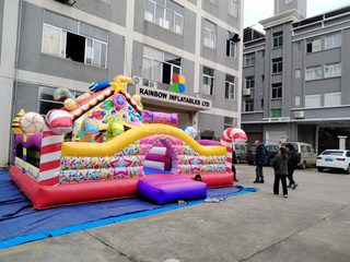 RB01050 Inflatable Candy Playground 7x6xm