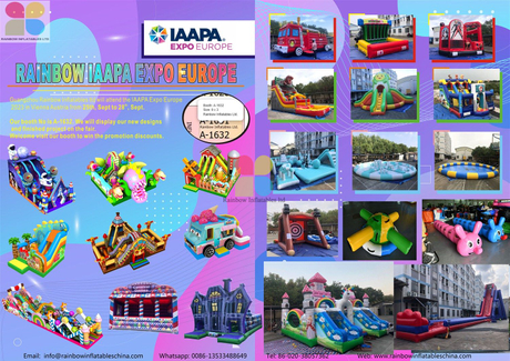 Rainbow IAAPA EXPO EUROPE 2023 - Rainbow Inflatables ltd