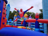 Giant Chinese Manufacturer Spider-man Inflatable Playground Jumping Bouncer