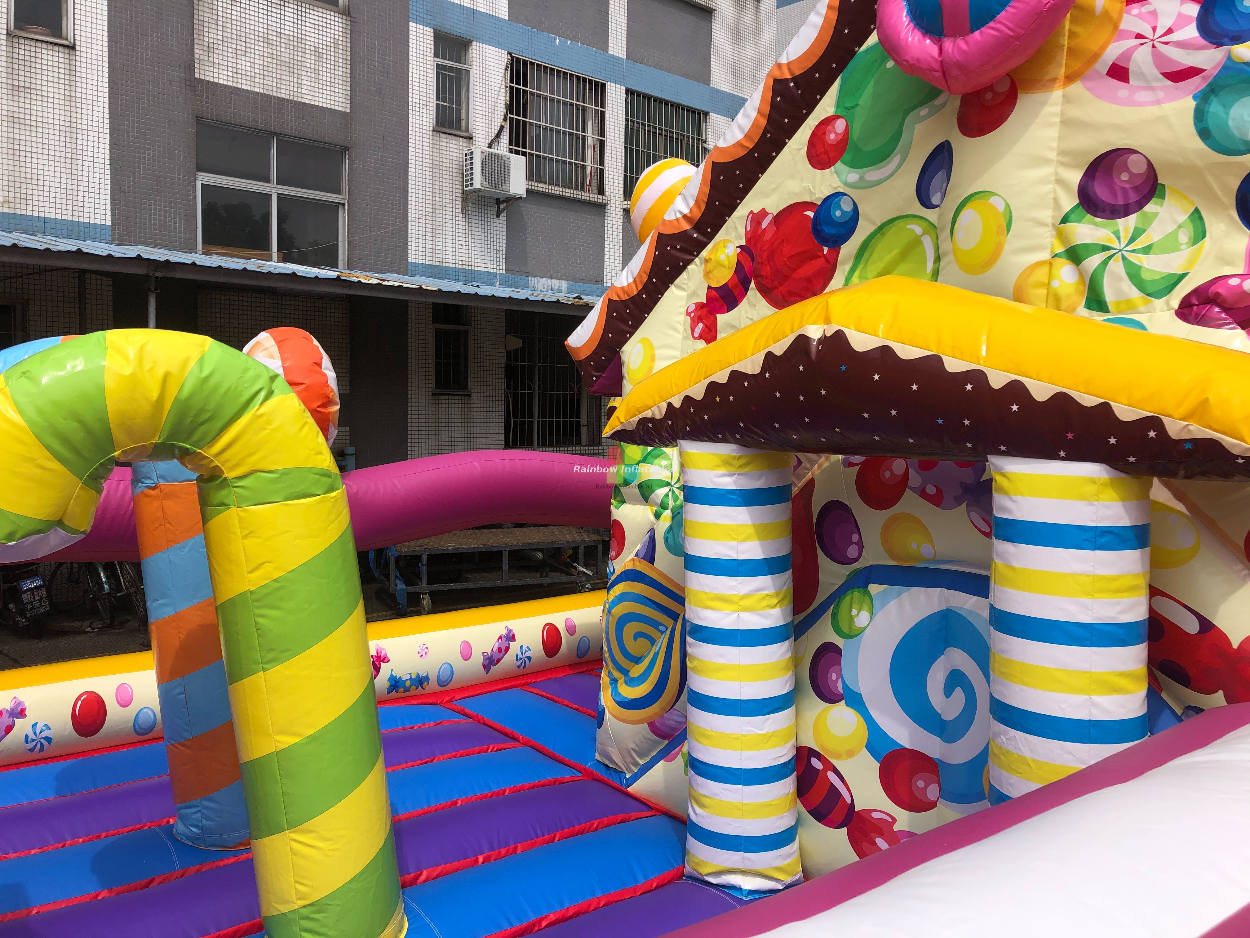 RB01050（7x6xm） Inflatable Candy playground/funcity new design 