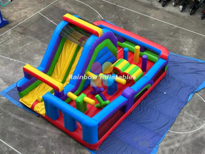 Stock for Sale Rainbow Multiplay Function Adventure Park Fun City Playground for Kids