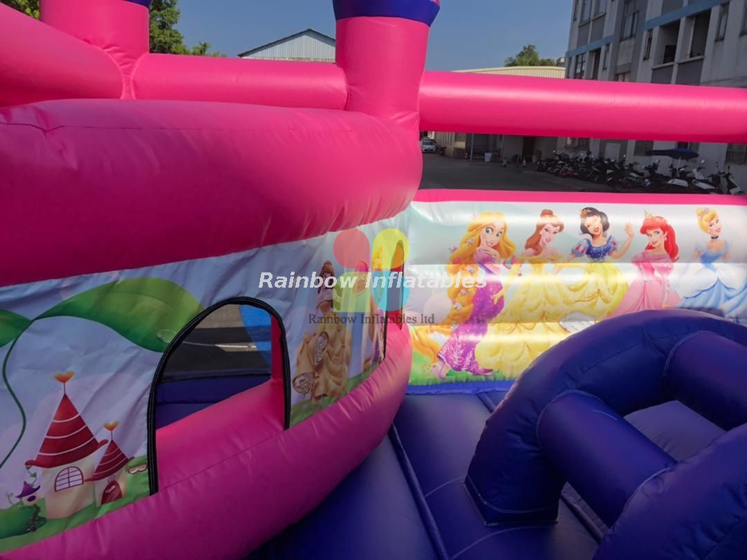 Outdoor 2 in 1 Inflatable Princess Combo for Children