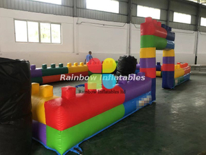  Inflatable Outdoor Bouncer Outdoor Playground Fence Best Selling