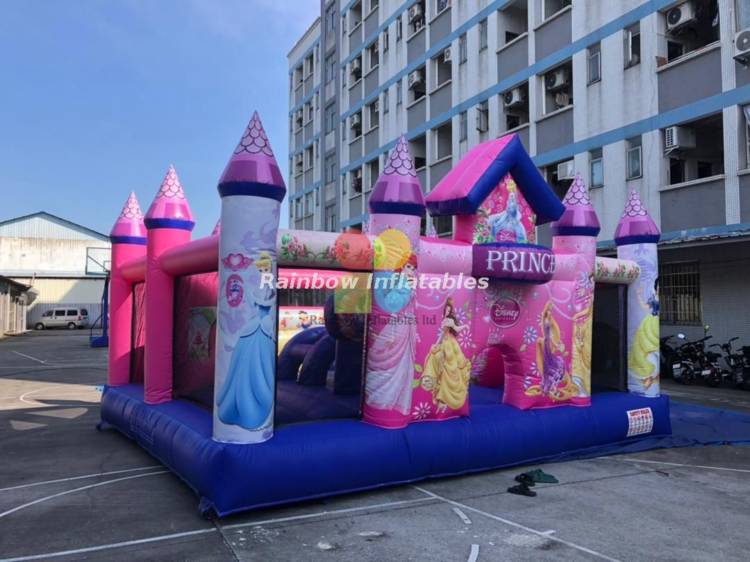 Outdoor 2 in 1 Inflatable Princess Combo for Children
