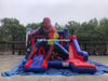 RB3245 Rainbow Outdoor Commercial Inflatable Spiderman Combo for Kids