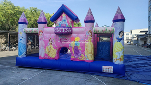 Outdoor 2 in 1 Inflatable Princess Combo for Children