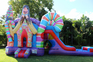Inflatable Candy Land Sugar Shack Combo 