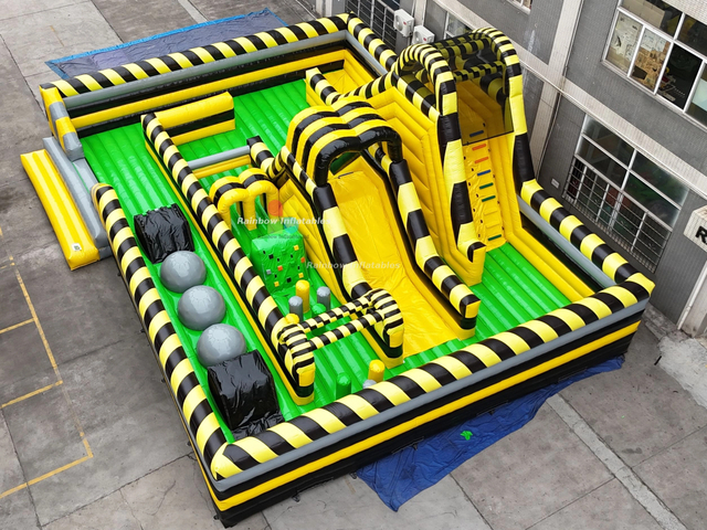 Inflatable Multi-function Playground for Trampoline Park