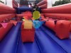 China Giant Inflatable 5k Kids Obstacle Course For Sale 