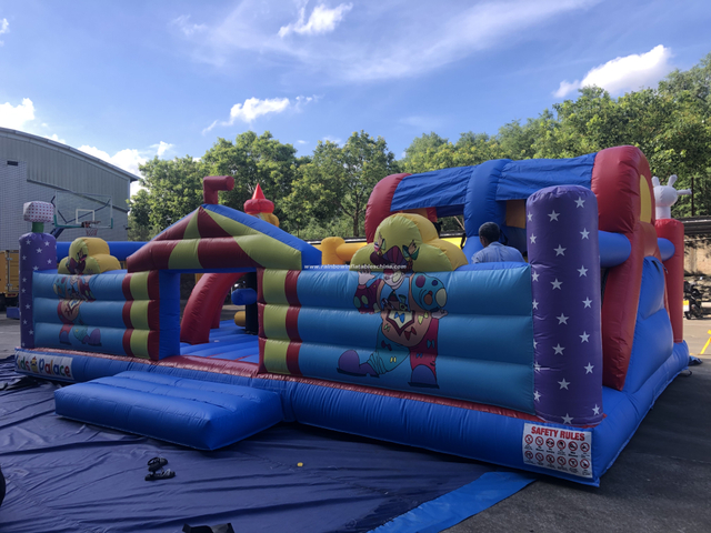 inflatable clown park