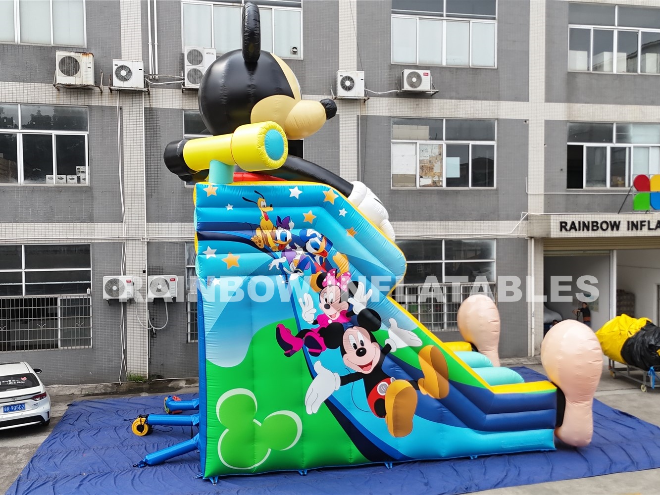 Inflatable Disney theme Slide