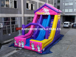 inflatable SDisney theme slide
