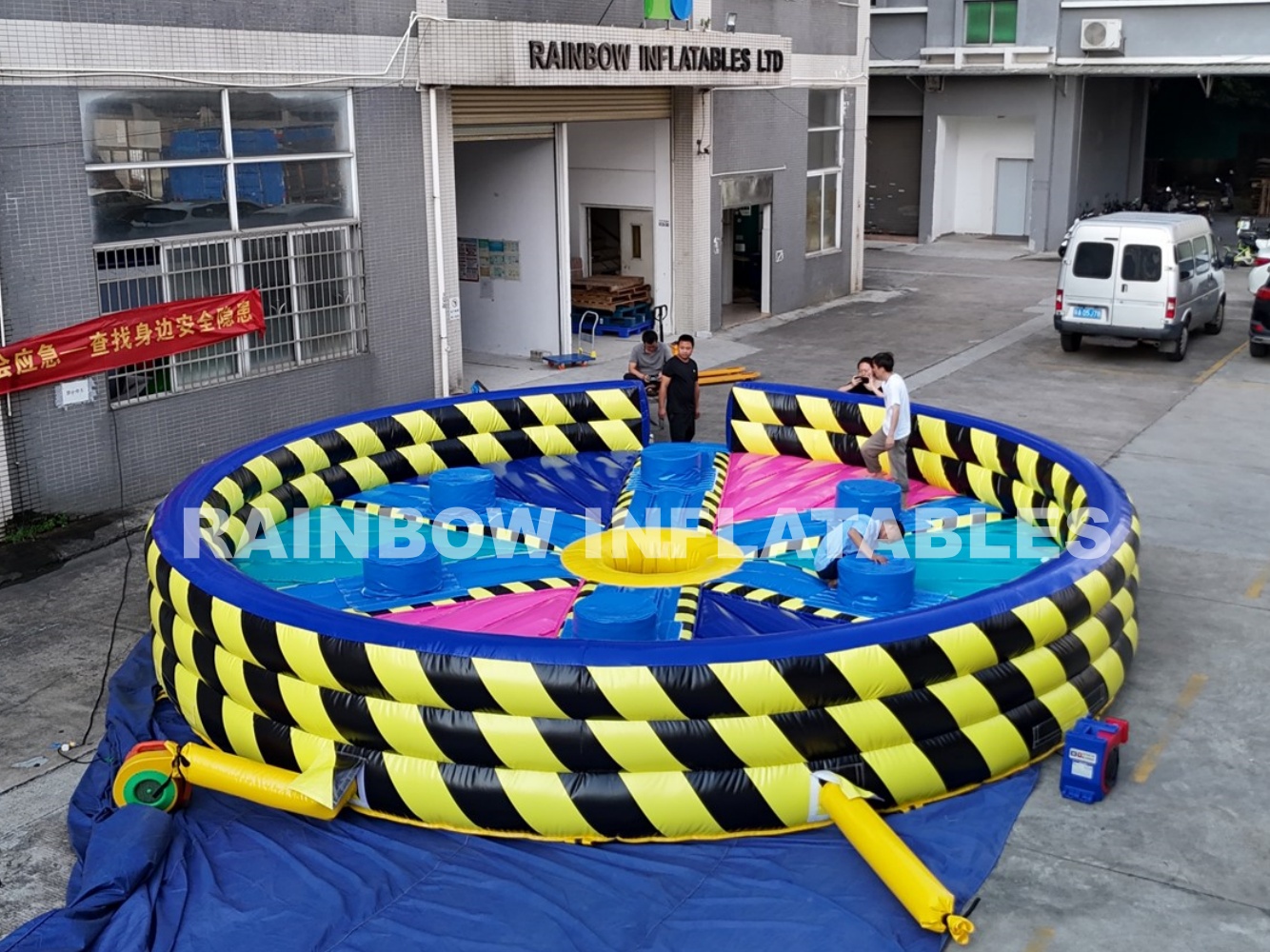Inflatable Rodeo Bull Game Crazy Bull Game for Adults