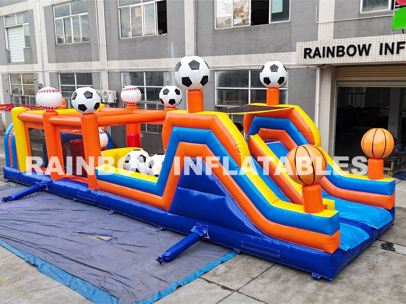 Inflatable High Quality Obstacle Course for sale 