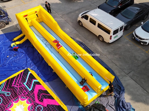 Inflatable drag strip