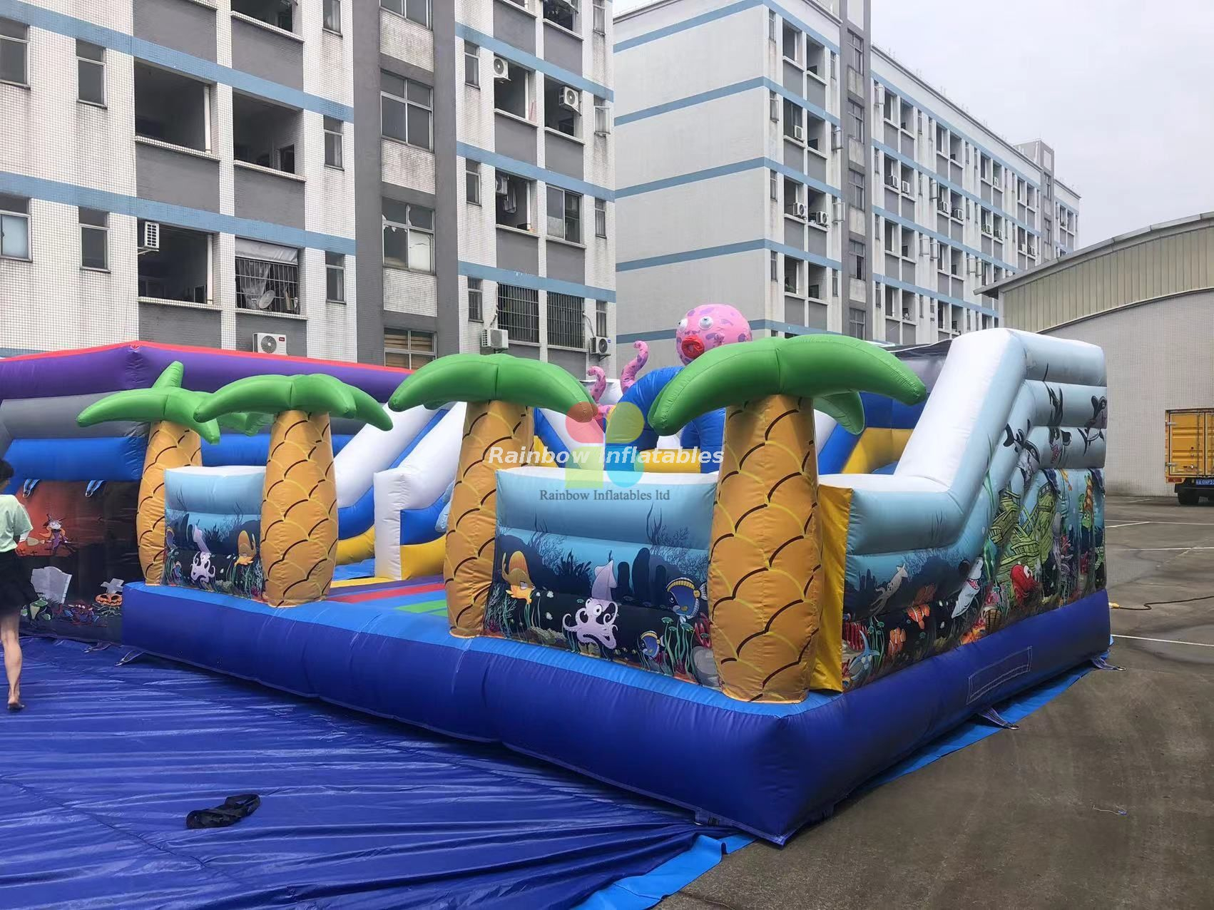  Inflatable Ocean world playground