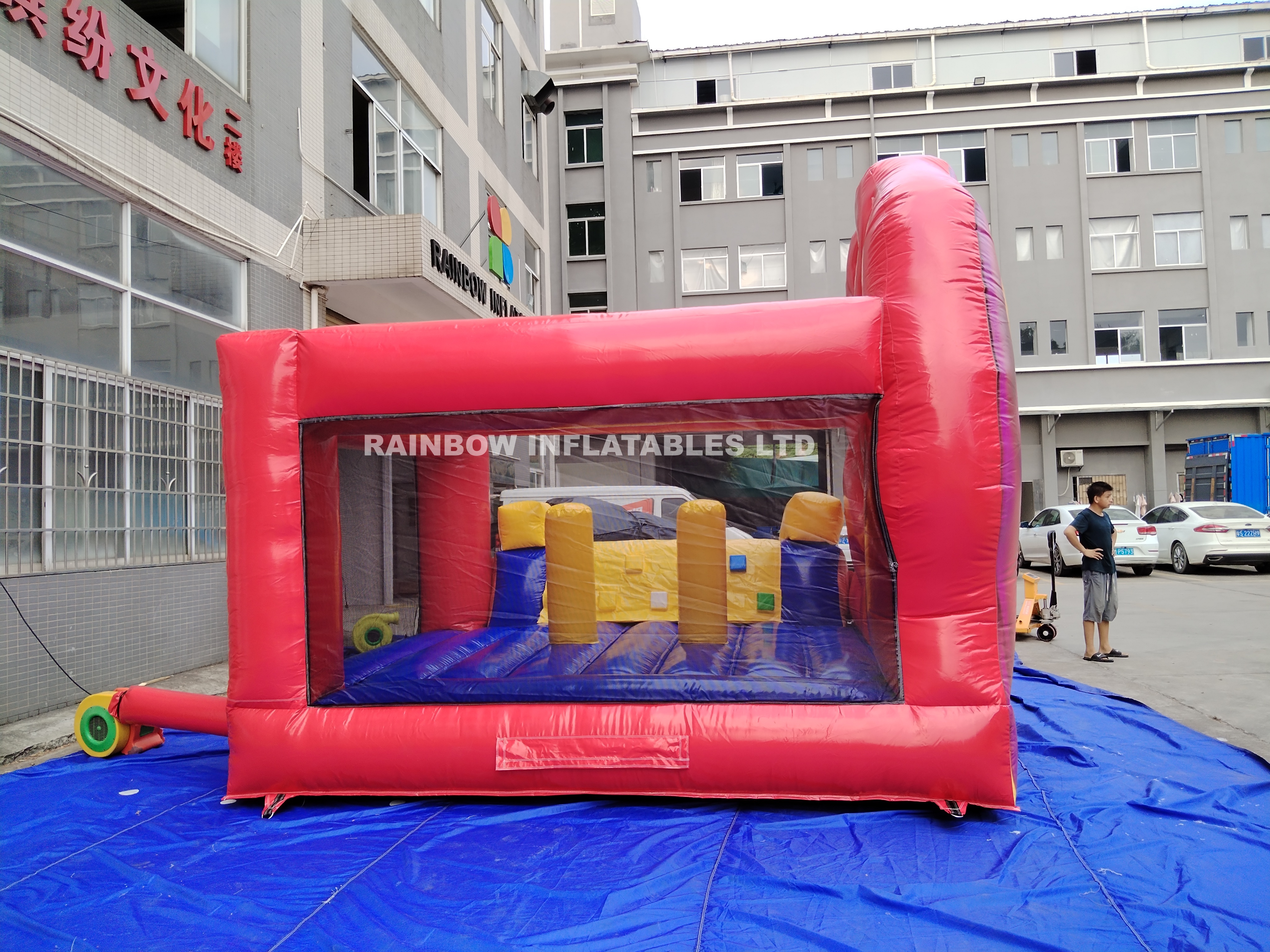 Lion King Inflatable Slide Bouncer for Kids