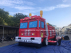 Inflatable Fire Truck Jumper Fire Station & Fire Truck Inflatable Obstacle