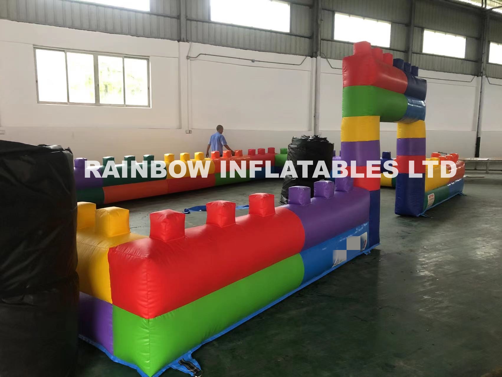  Inflatable Outdoor Bouncer Outdoor Playground Fence Best Selling