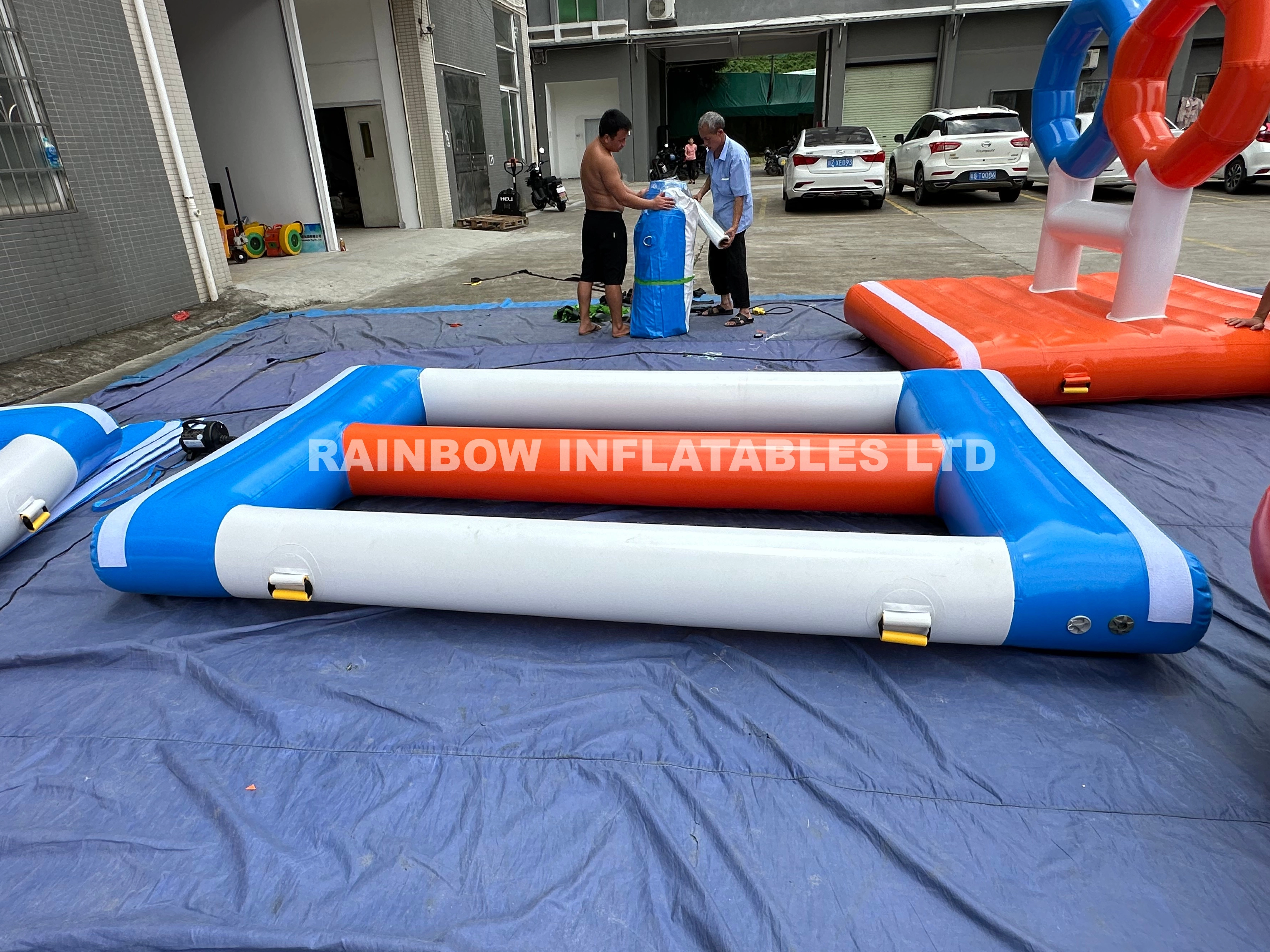 commercial inflatable Roller Waterplay Modular Elements 