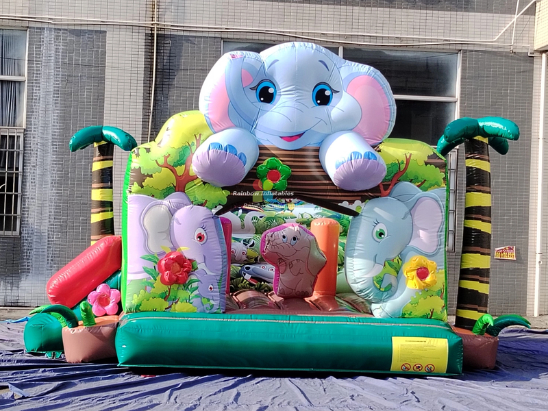 RB01009（5x4m）Inflatable High qualiy Elephant bouncer on sale 