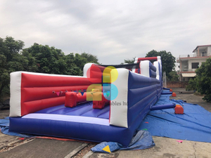 China Giant Inflatable 5k Kids Obstacle Course For Sale 