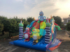 Customized Inflatable Monster jumping Dry Slide 