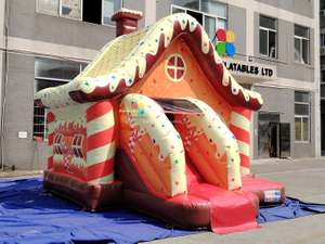 Gingerbread theme bouncer