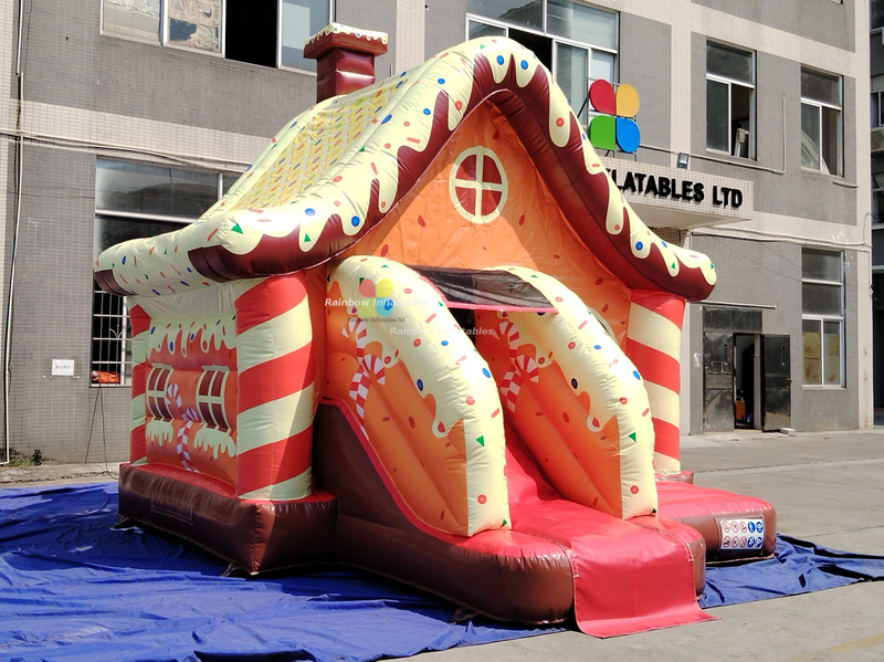 Gingerbread theme bouncer