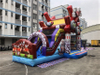 Inflatable Viking Ship Combo-Rainbow Inflatables