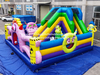 Rainbow New Design of Monster Inflatable Slide Obstacle