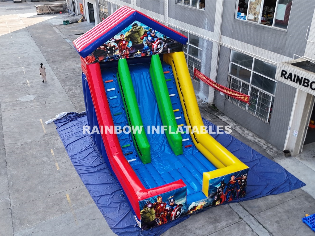 inflatable SDisney theme slide