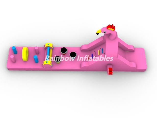 inflatable water obstacle