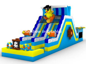 Inflatables New Design Pirate Rubber Duck Inflatable Obstacle
