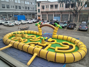 RB9376（12x6m ）Inflatable giant air track for sale