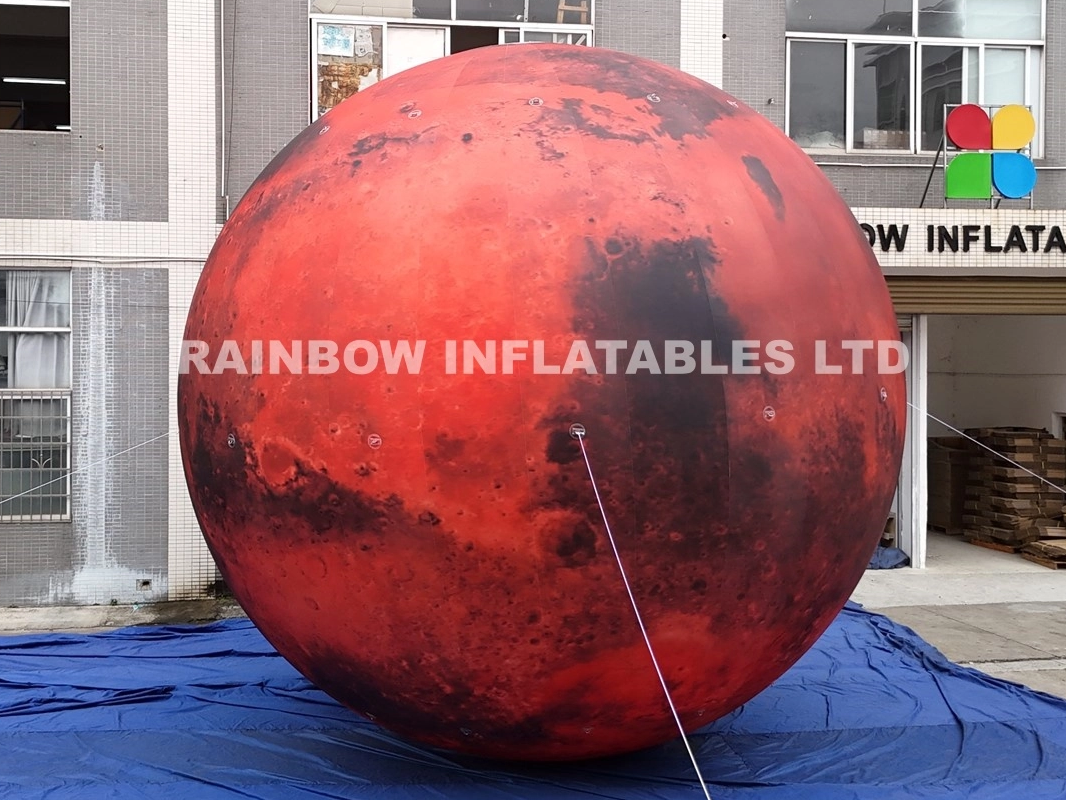 Custom Inflatable Mars with LED Light 