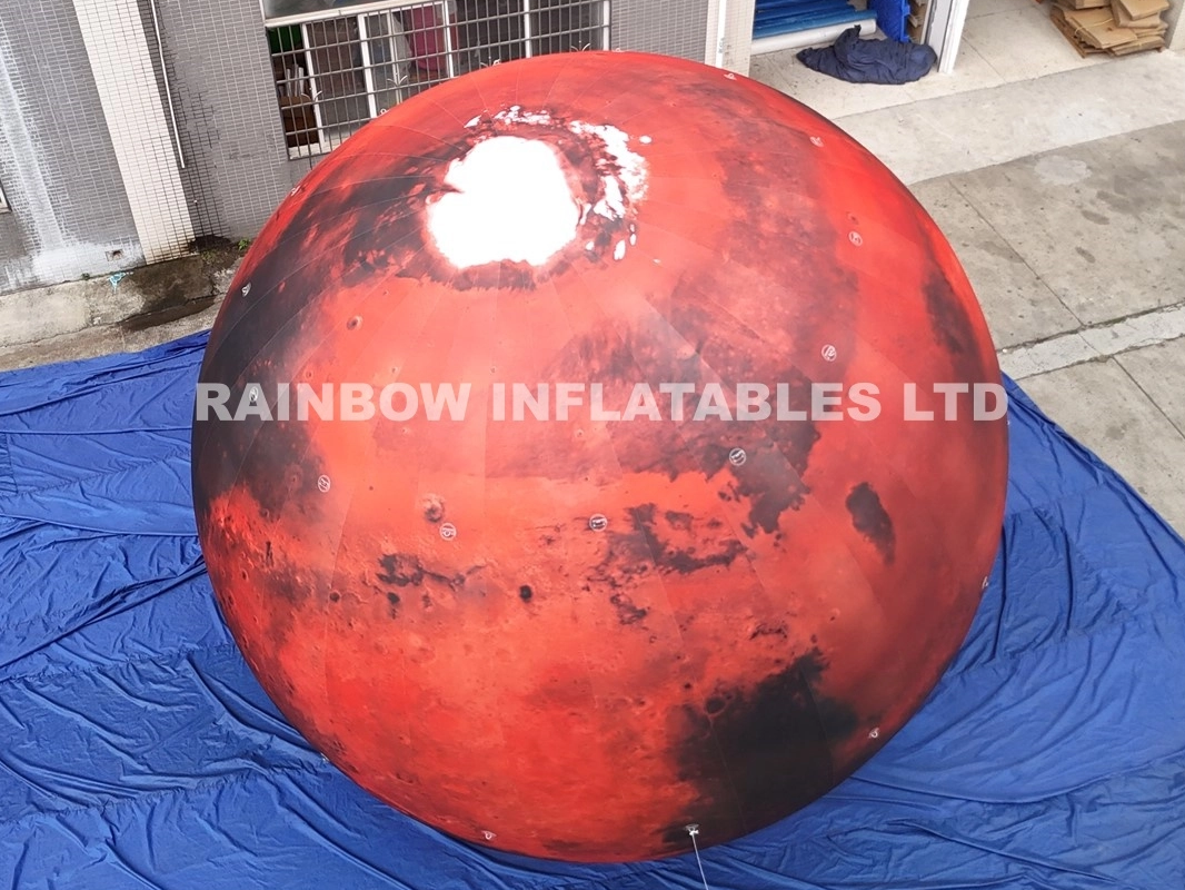 Custom Inflatable Mars with LED Light 