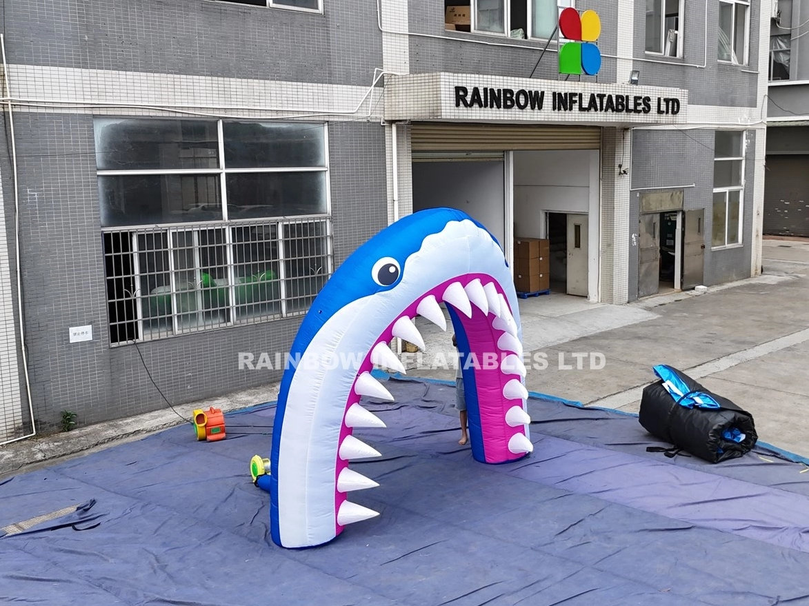 Large Inflatable Shark Arch 