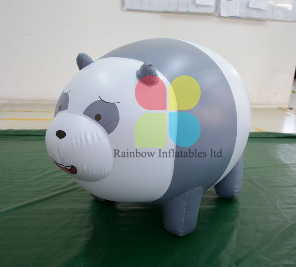 Outdoor inflatable LED Panda Light Garden Yard Chinese Panda Decor 