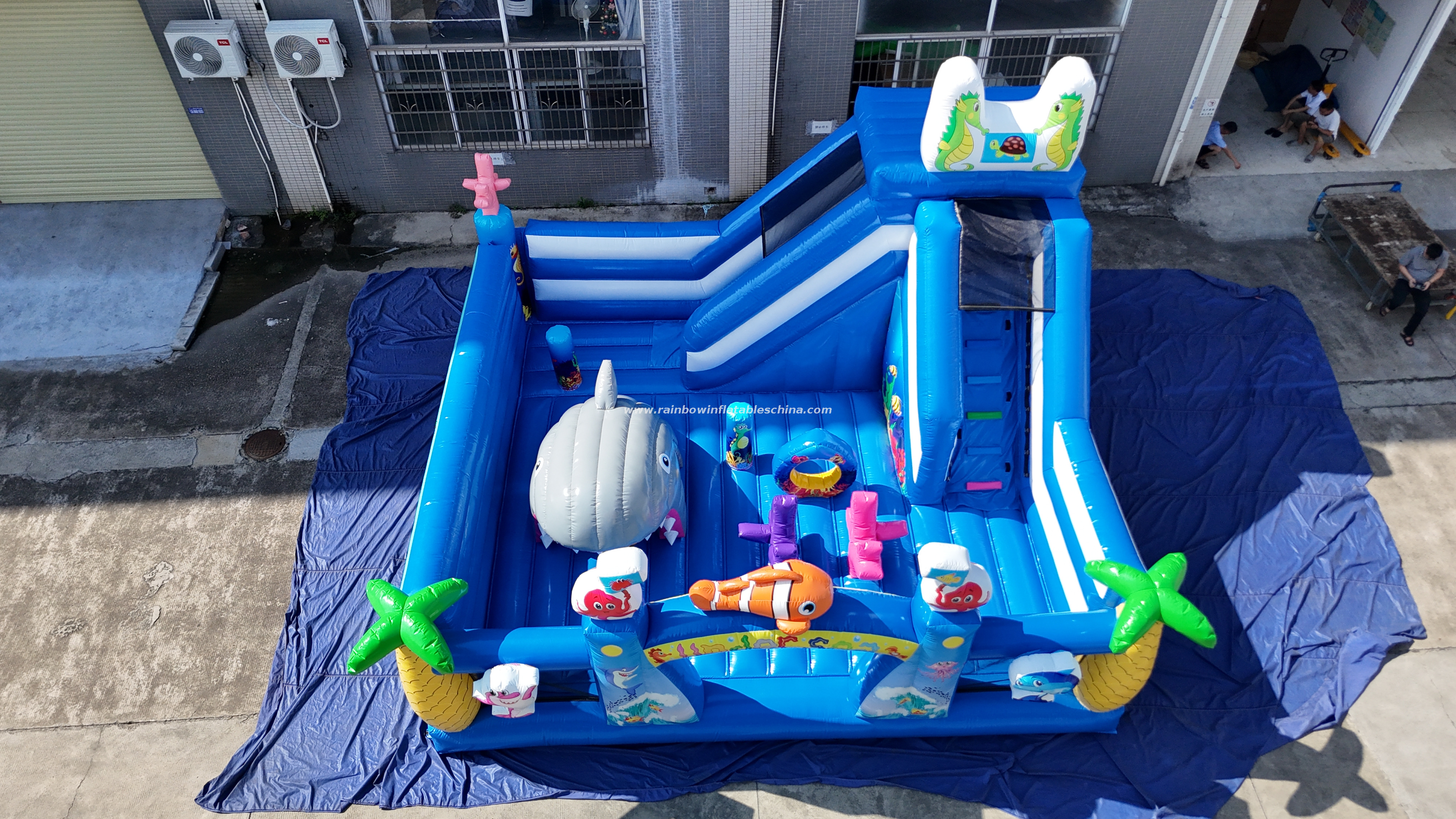  Kids Inflatable Undersea Playground Underwater Adventure-Guangzhou Rainbow Inflatables