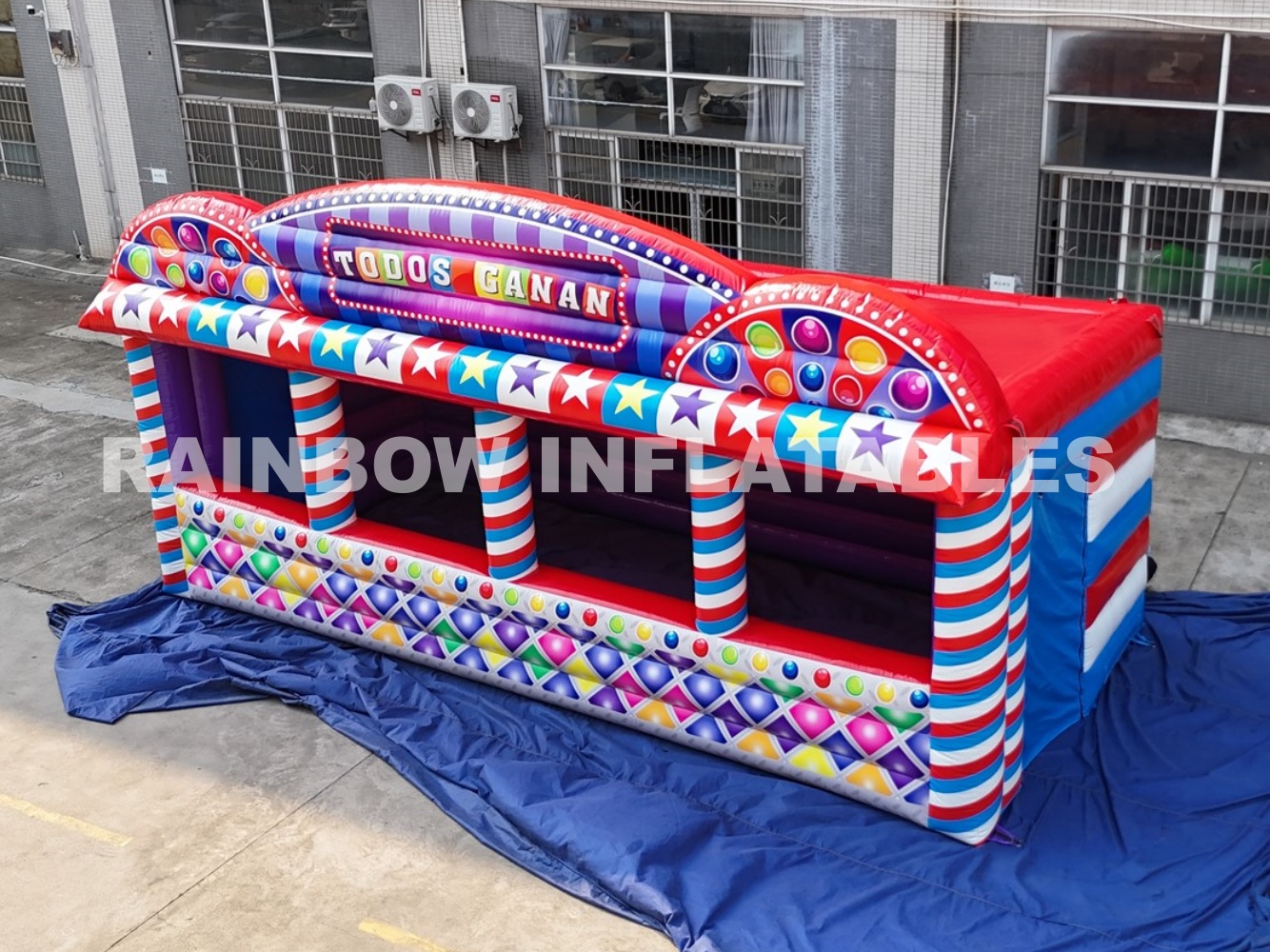 outdoor inflatable carnival game